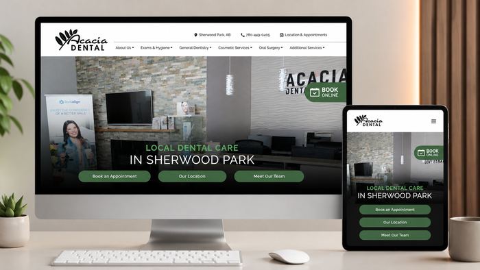 Acacia Dental Centre website