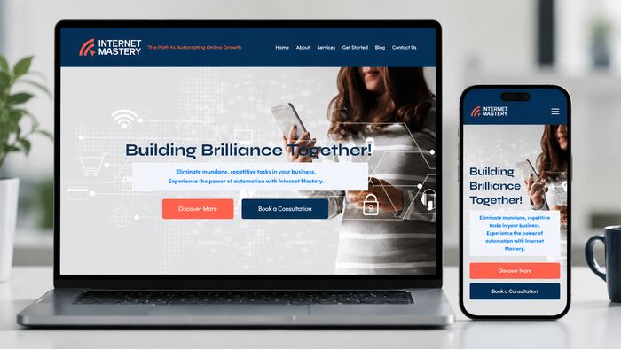 Internet Mastery website screenshot
